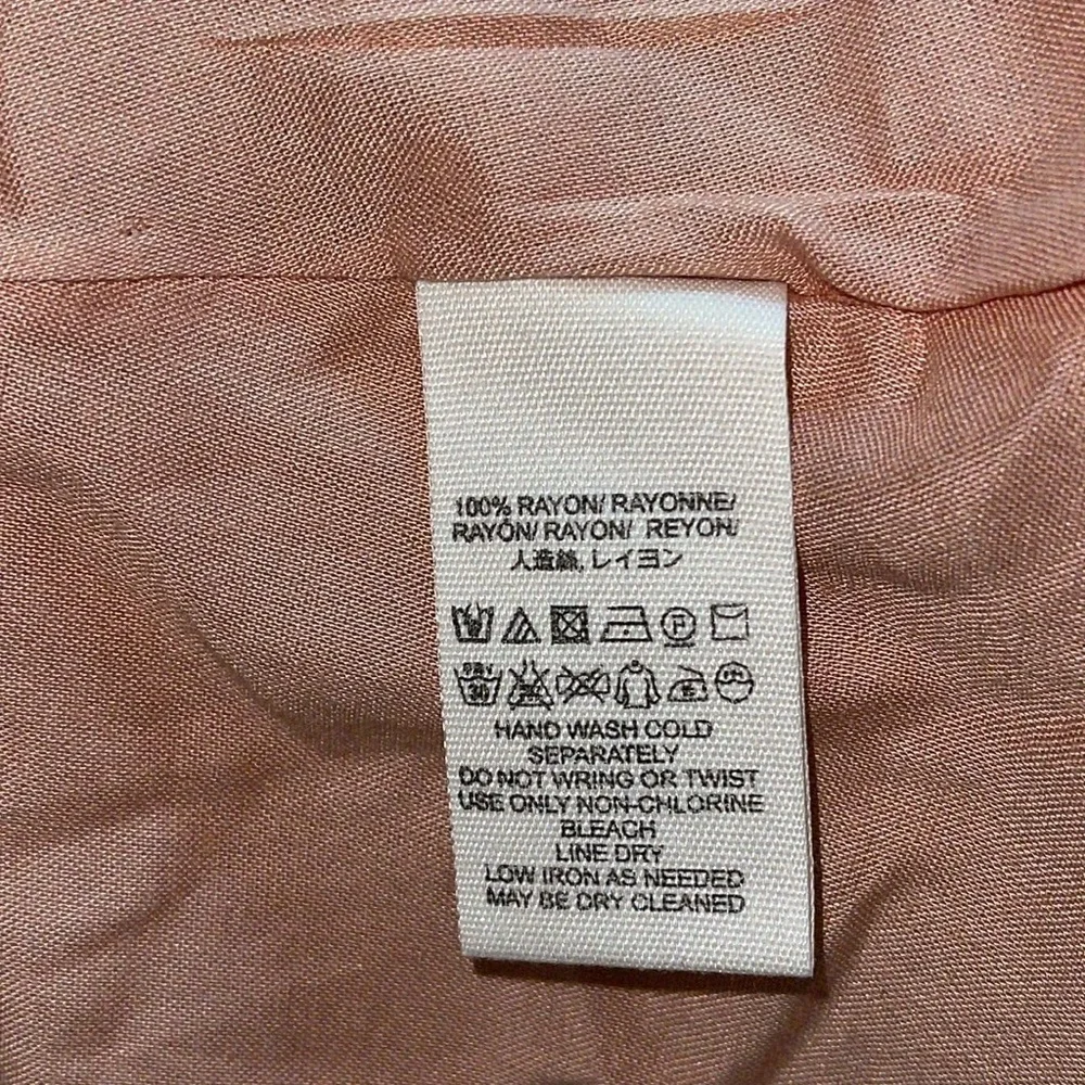 Free People Daliah Mini Dress in Peach size Medium